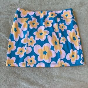 Floral Mini Skirt
